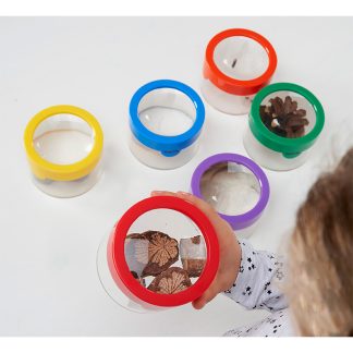 Luppburkar regnbågsfärger