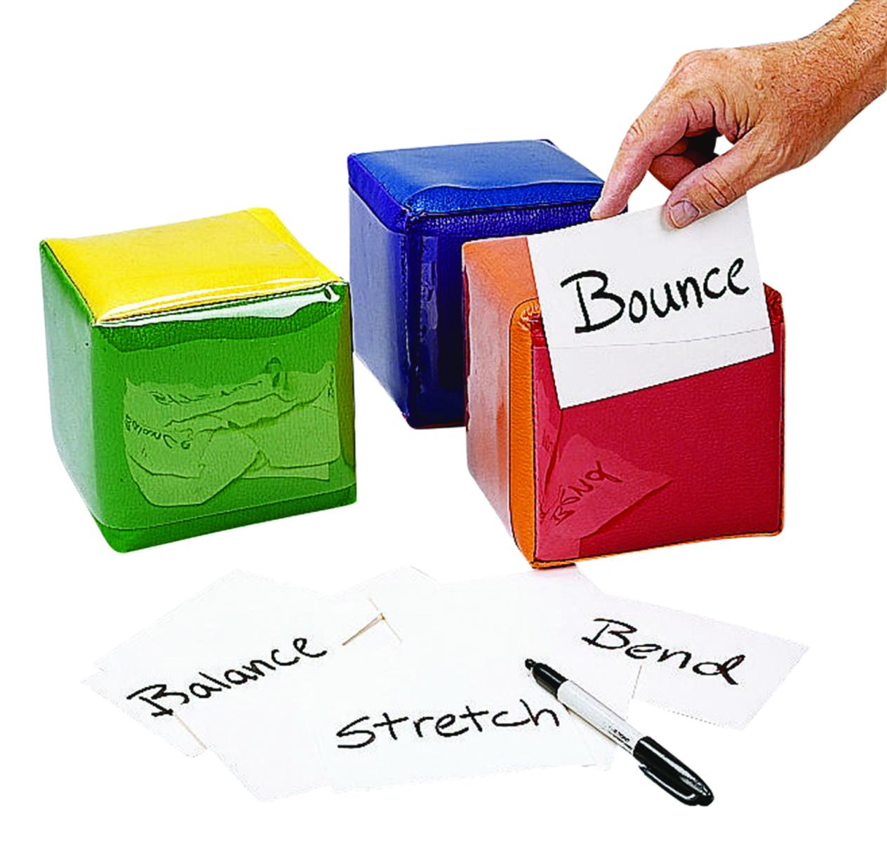 Tärningar med fickor 3st