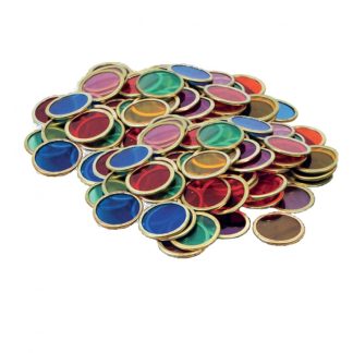 Färgade brickor 100st