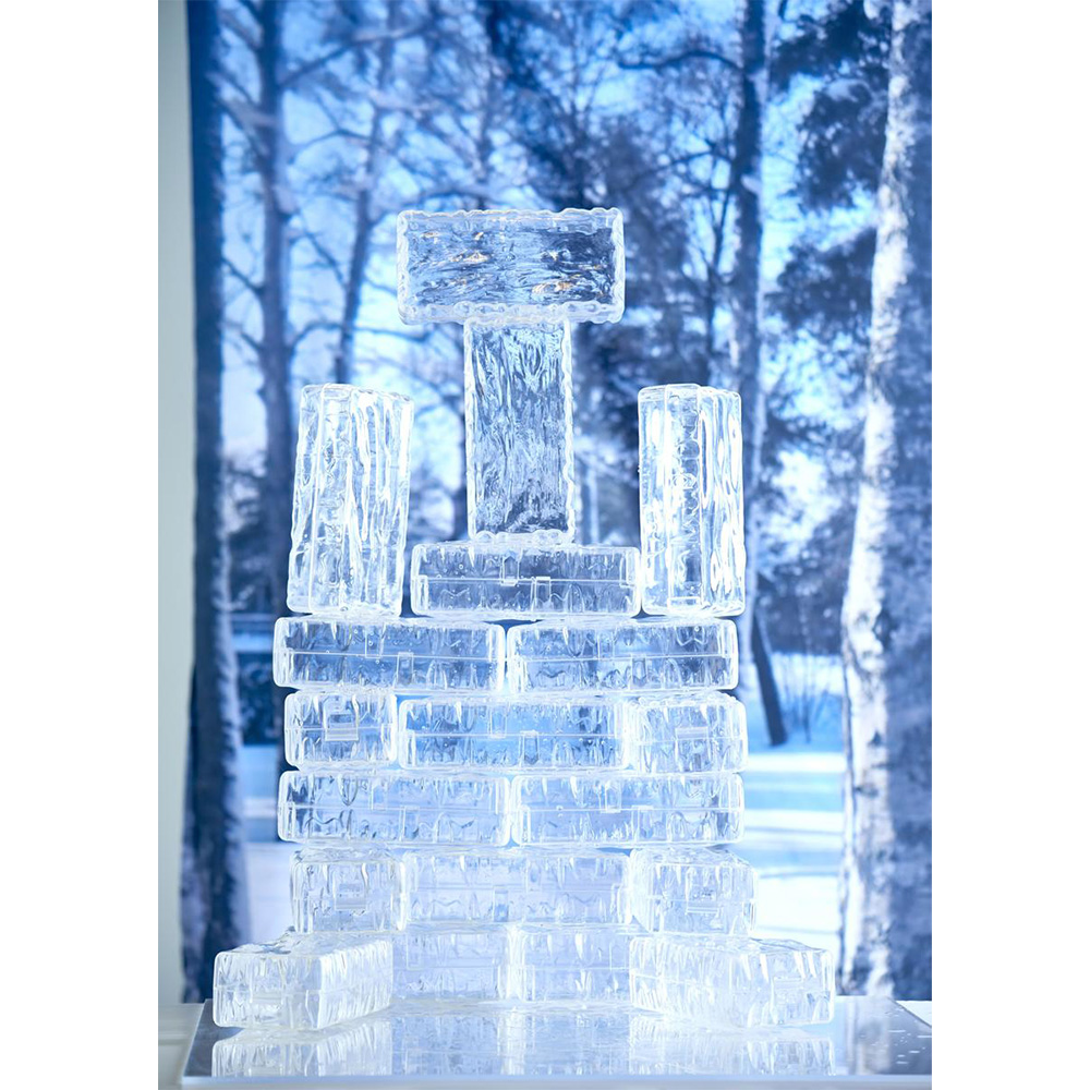 Byggklossar Glaciär