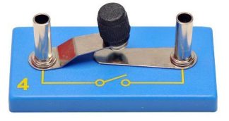 Tryckströmbrytare på platta