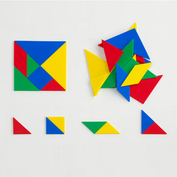 Tangram, mjuka 4 st