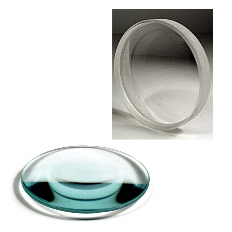 Linser, 1 konkav, 1 konvex