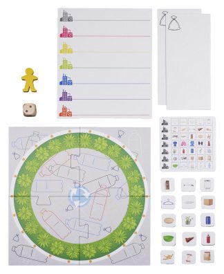 Samla skräp för en grönare värld