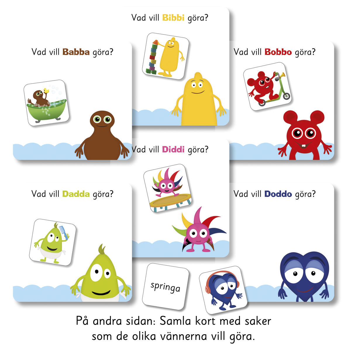 Babblarna Babbas Lotto, verb - Bild 3