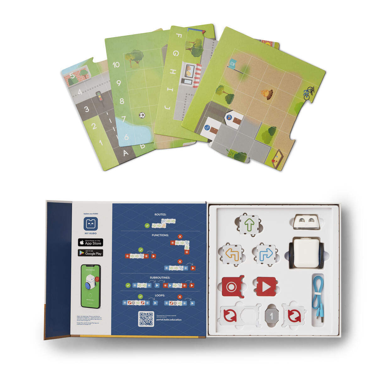 KUBO Coding Starter Set, 4 st/fp