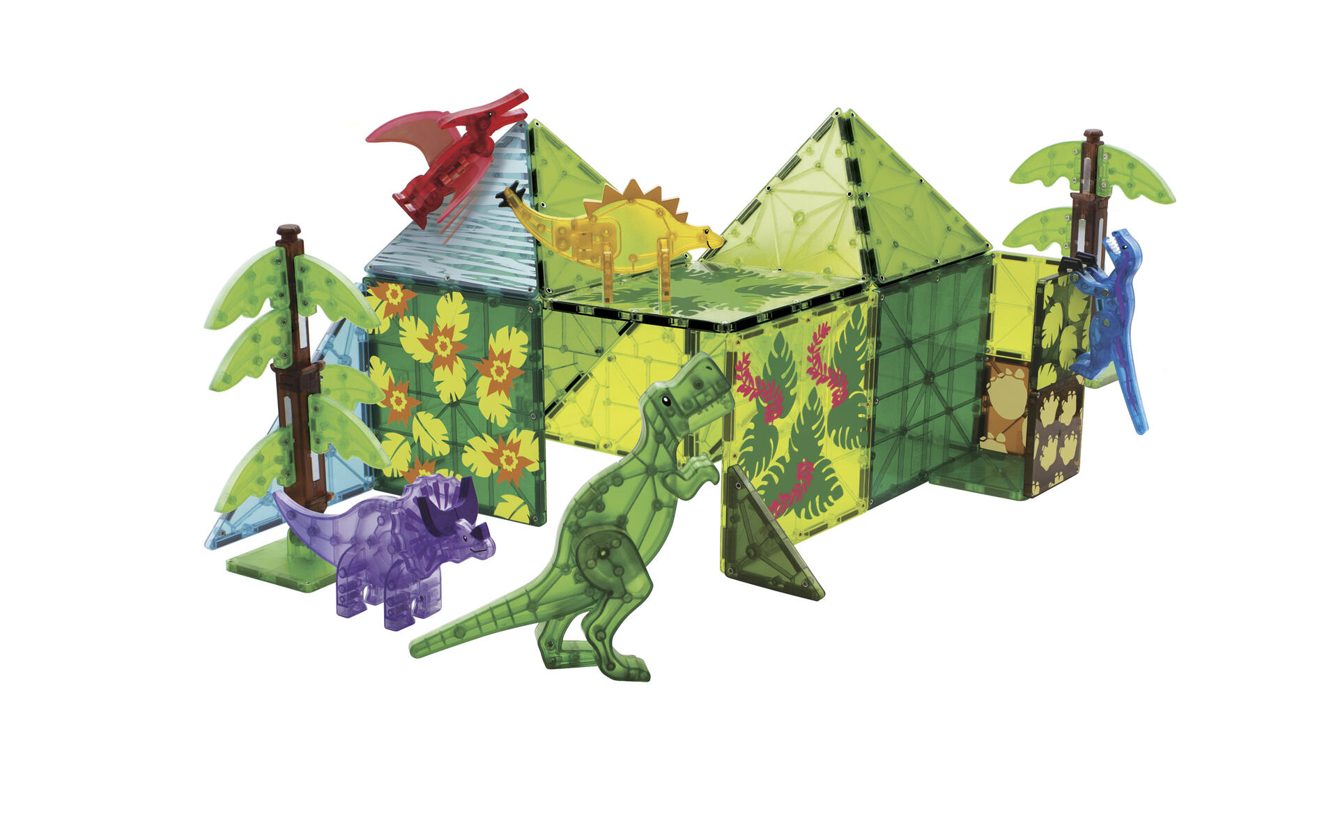 Magna-Tiles Dinovärld XL 50-delar - Bild 3