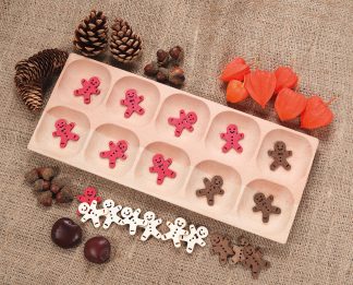 Sorteringsbräde av trä