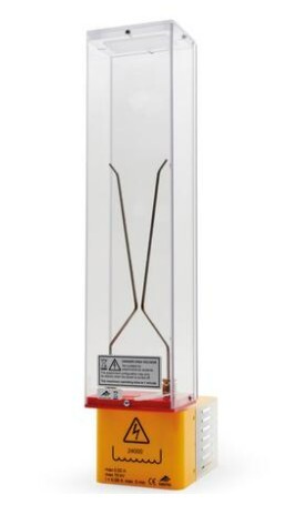 Högspänningsspole med elektroder