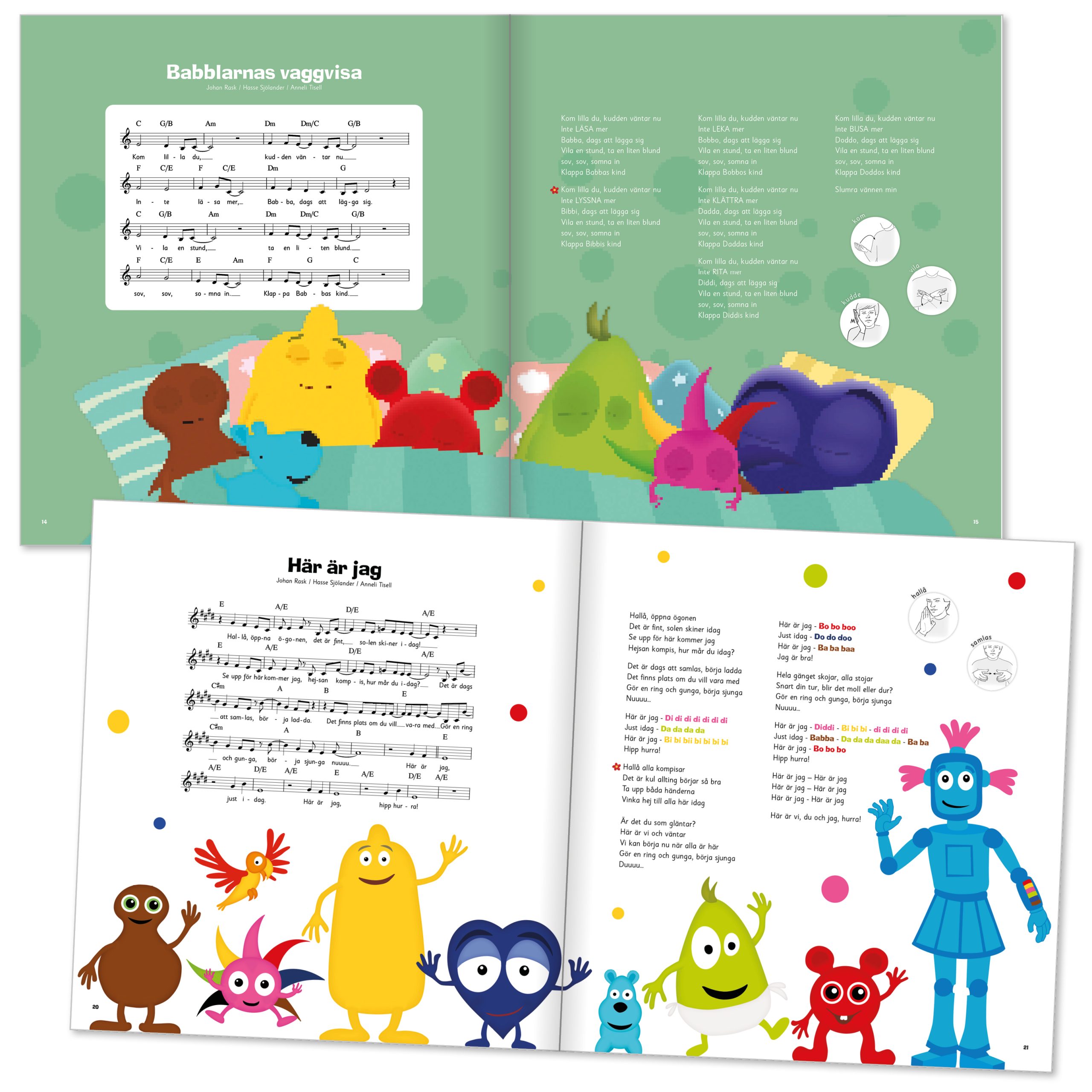 Babblarnas låtar, notbok - Bild 4