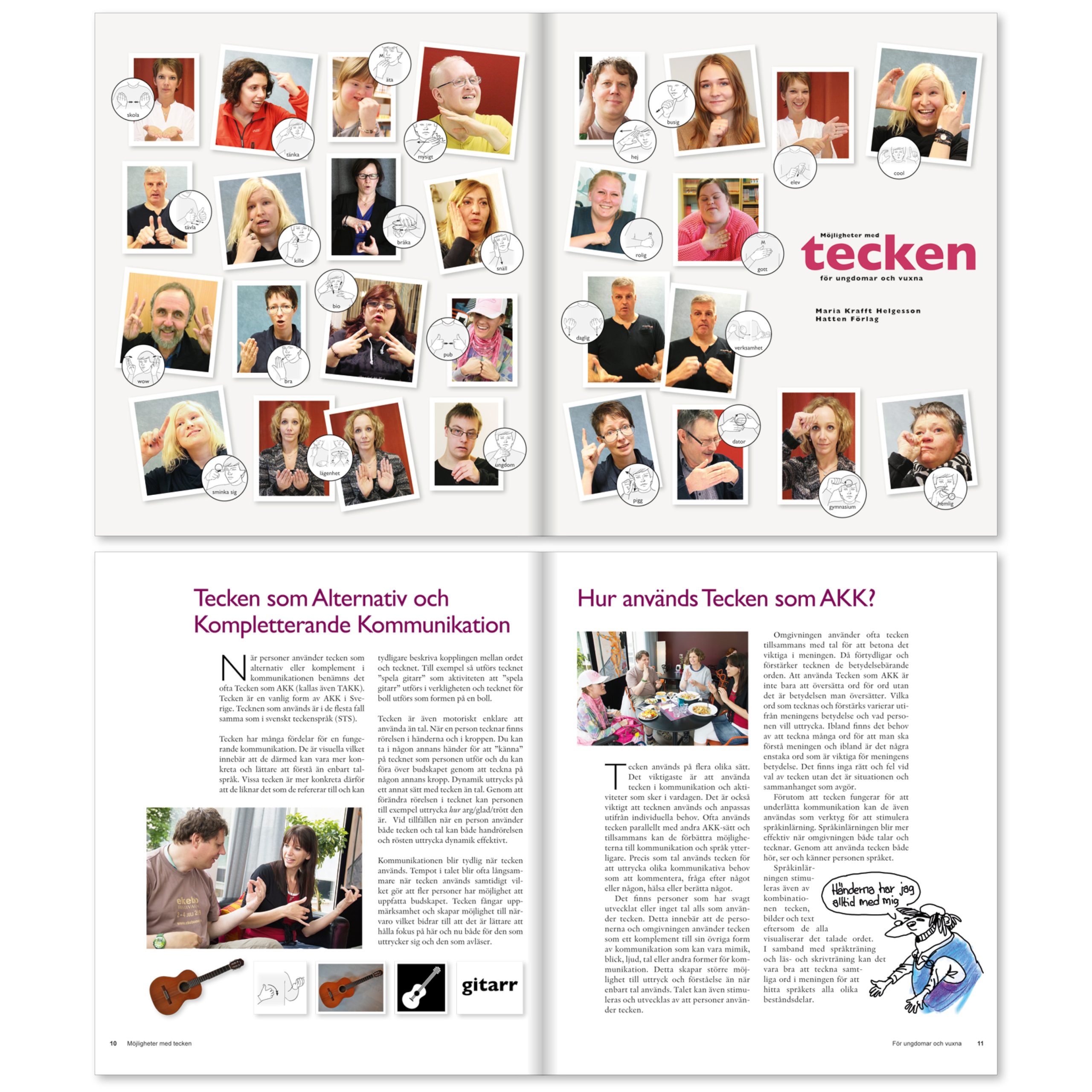 Möjligheter med tecken för ungdomar och vuxna, bok - Bild 2