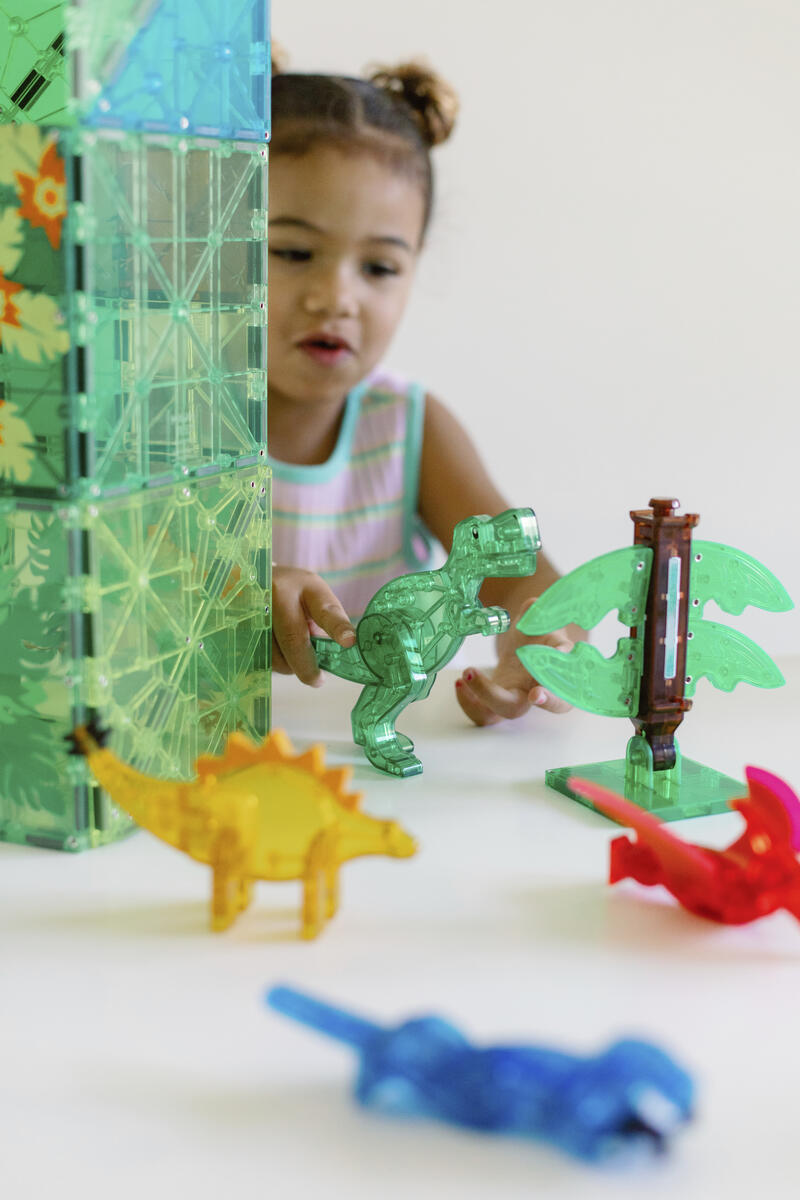 Magna-Tiles Dinovärld XL 50-delar - Bild 5