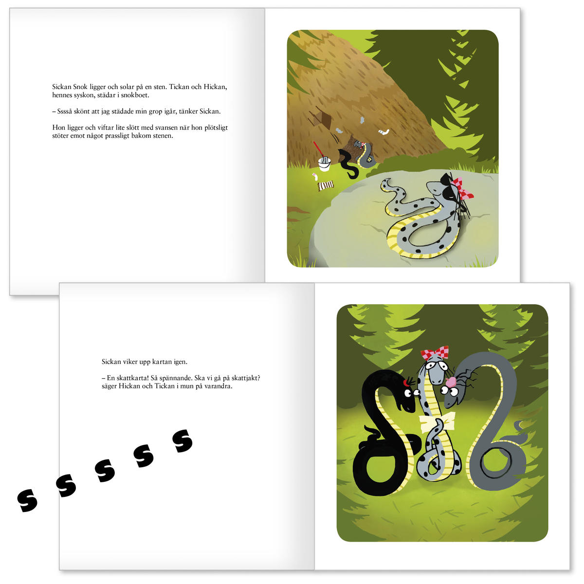 Bok - Sickan och skattkartan - Bild 2