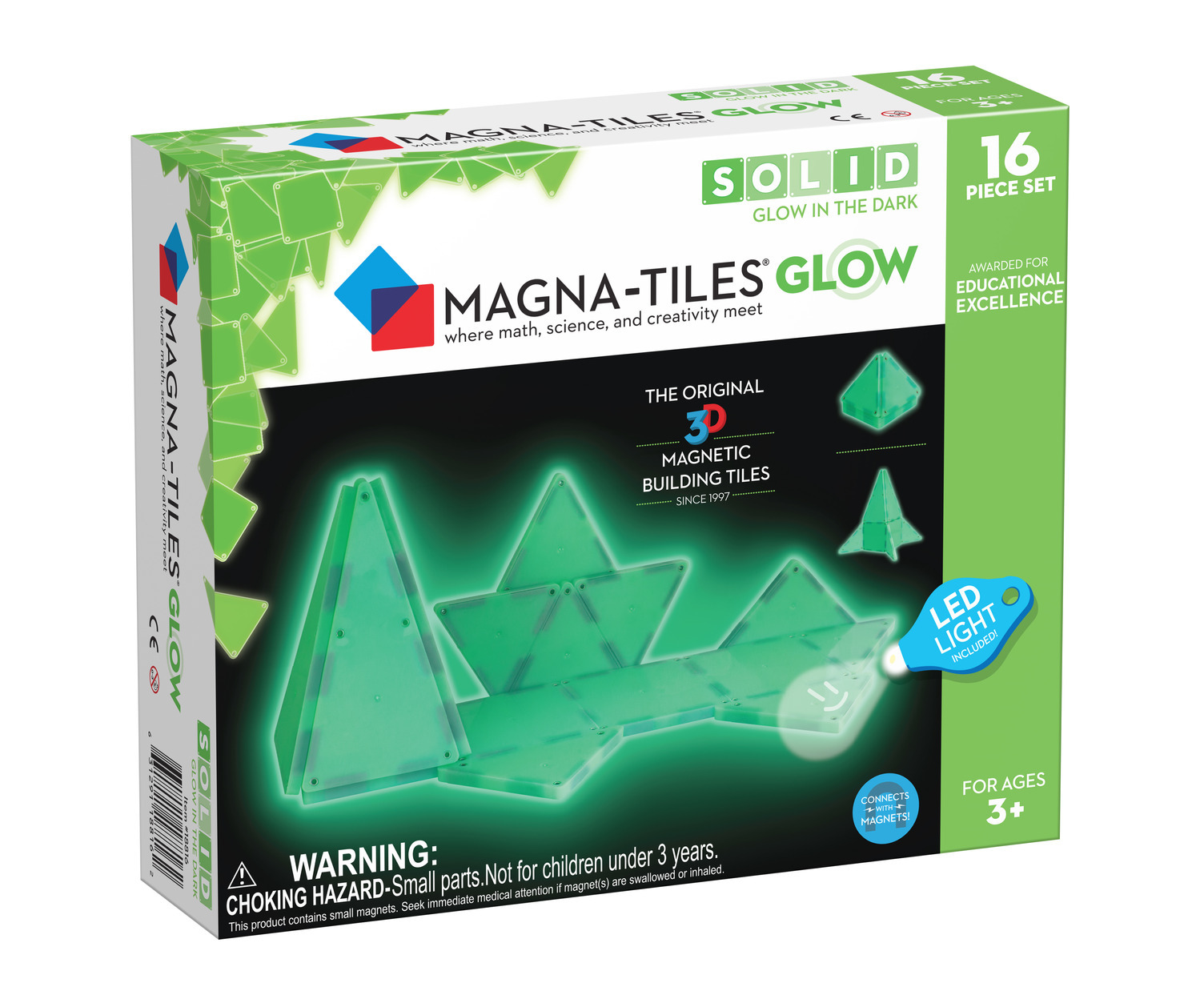 Magna-Tiles Glow, 16 delar - Bild 2