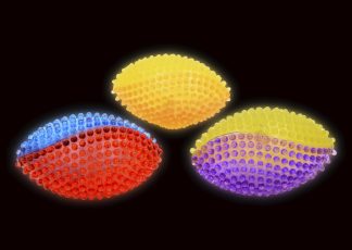 Lysande taggig Rugbyboll