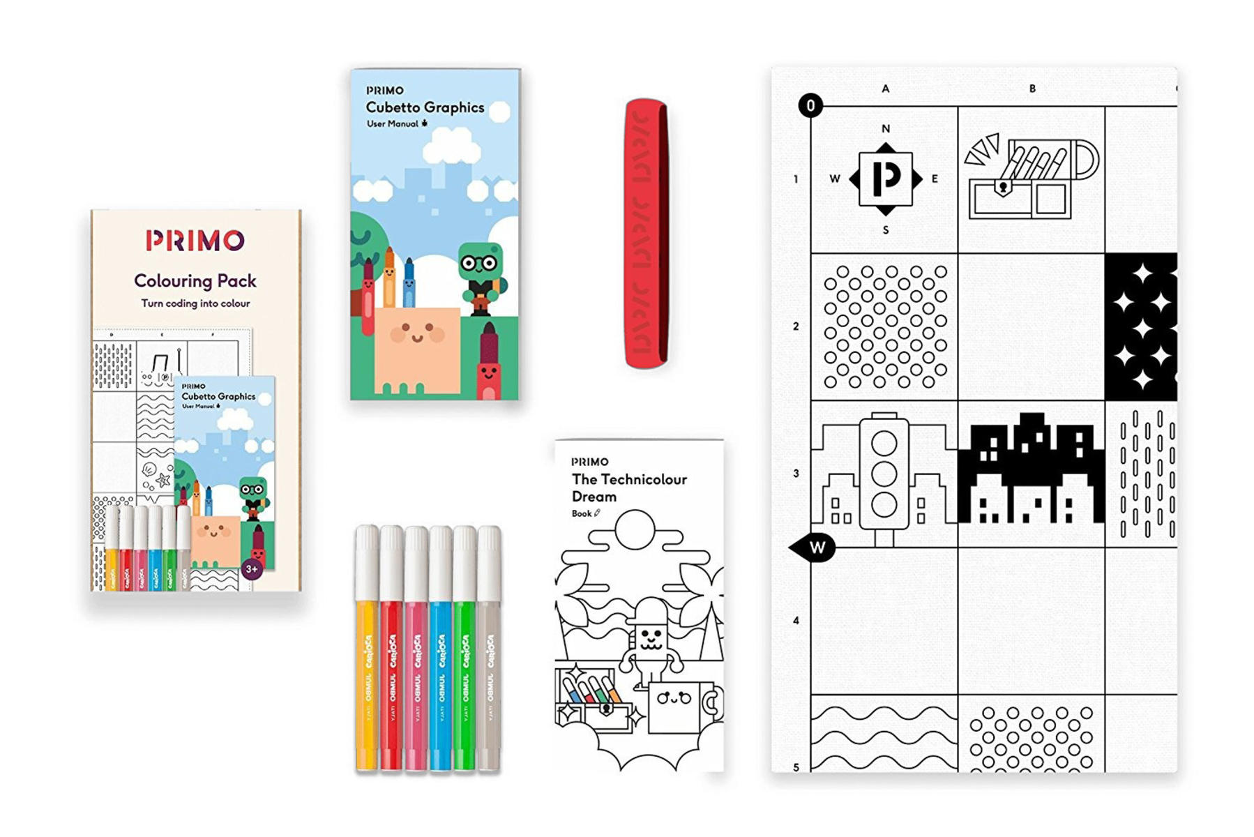 Cubetto, färglägg din egen matta - Bild 2