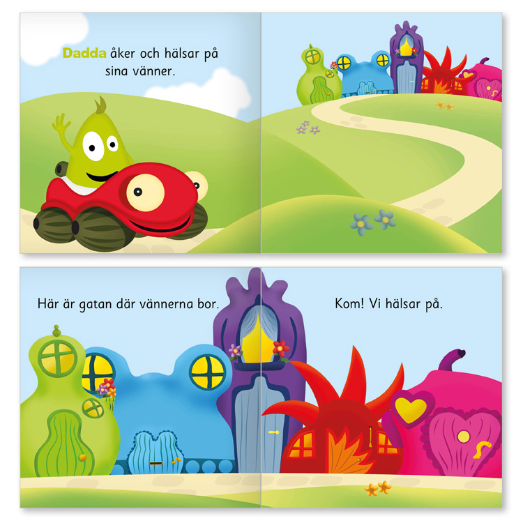 Babblarna XL-bok Dadda hälsar på - Bild 2