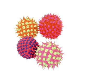 UV Sensoriska taggiga bollar 4st/fp