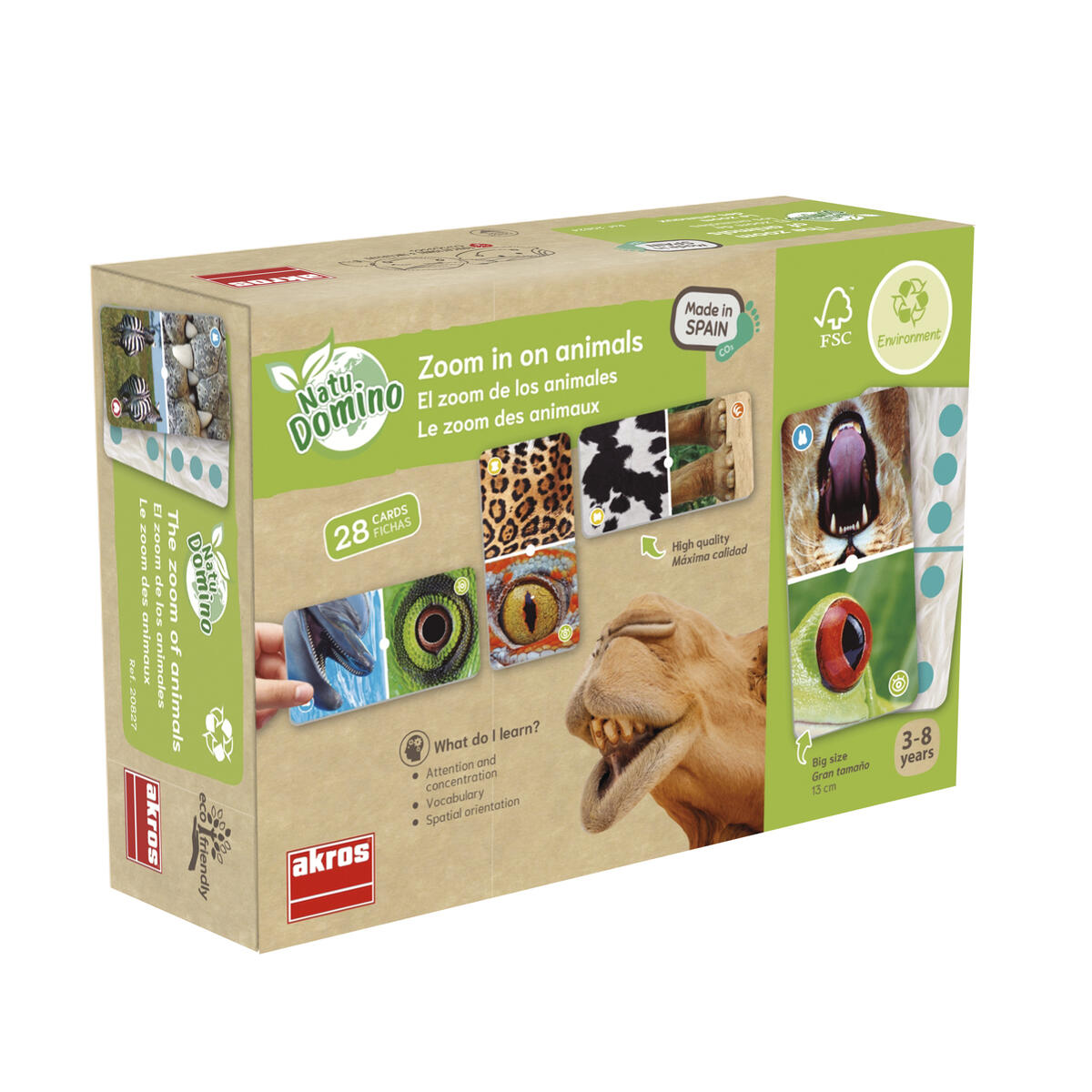 Domino Närbilder på djur - spel - Bild 2