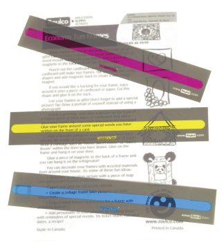 Läslinjaler med överstrykning 30st