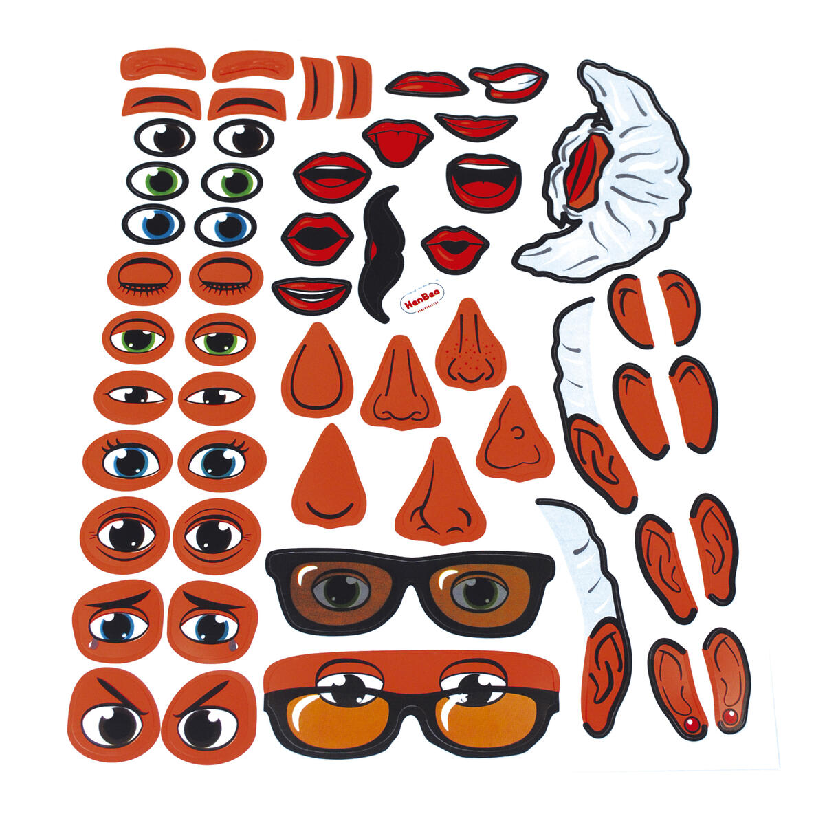 Tavla med ansiktsuttryck - Bild 3