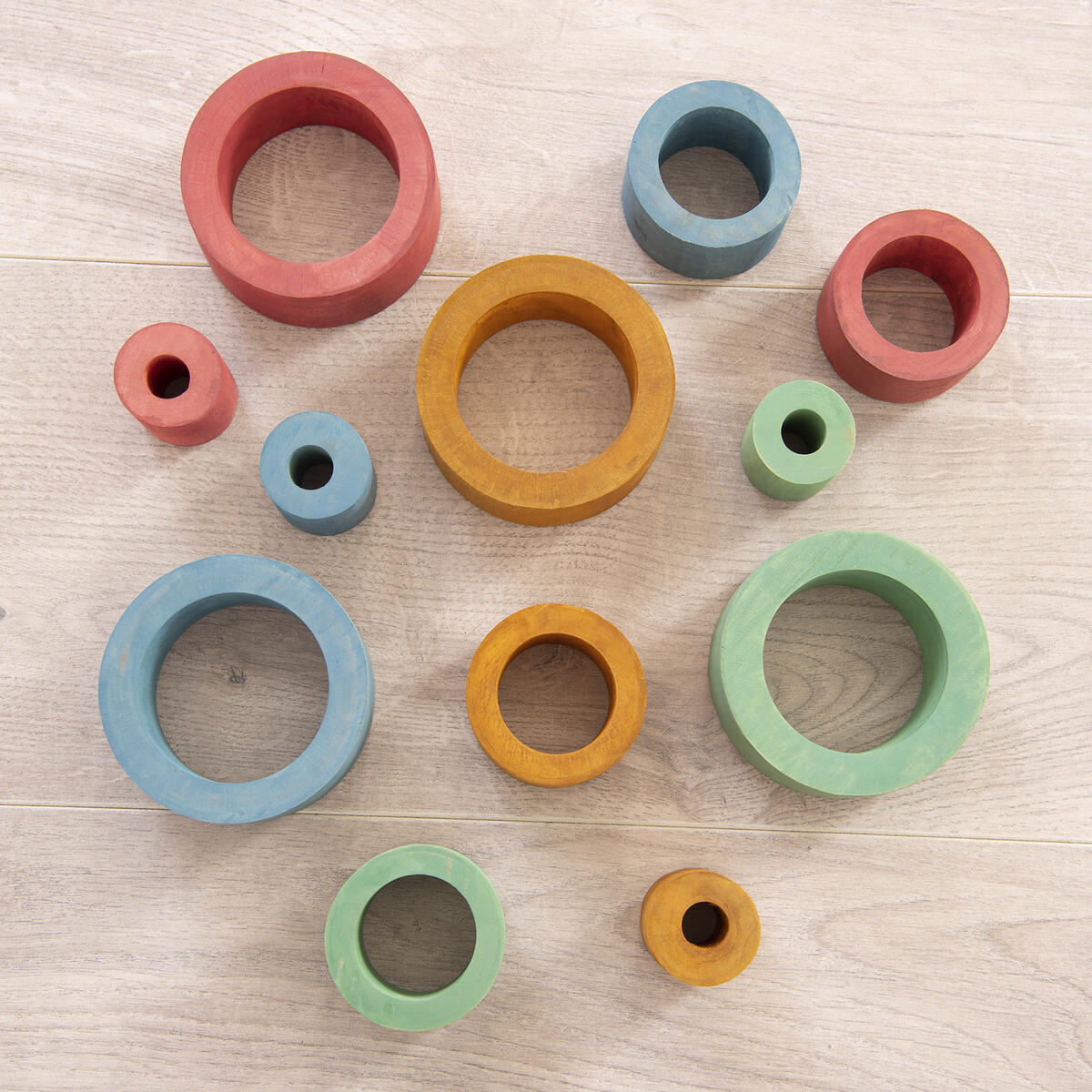 Rör i trä 12 delar