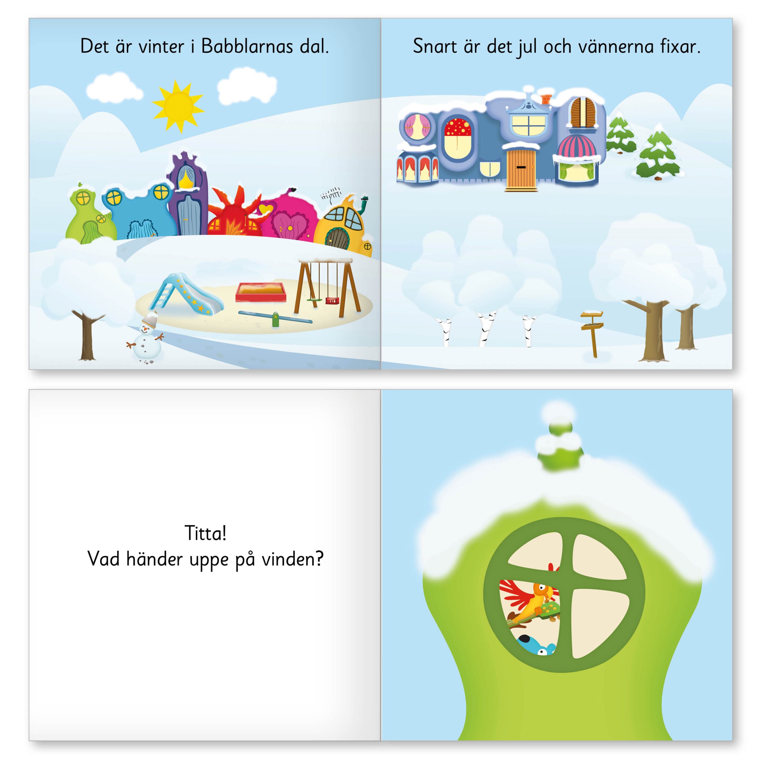 God jul med Babblarna, bok - Bild 2