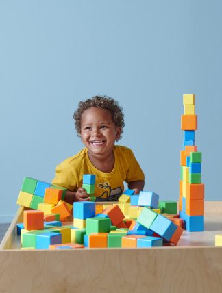 Magnetiska små kuber 64st/fp.