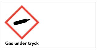 Varningsetikett - Giftig 100 st_rulle