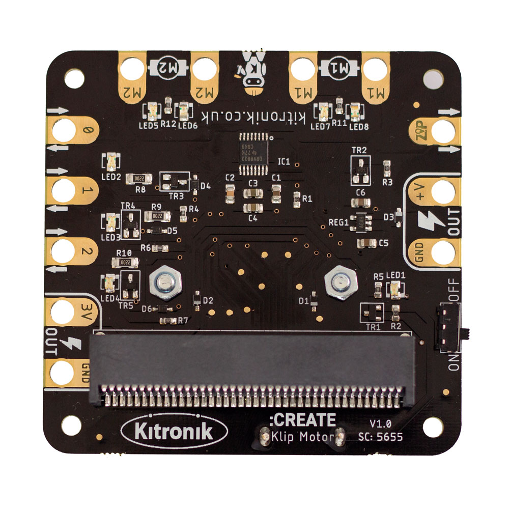 Micro:bit Klip Motorstyrkort - Bild 2