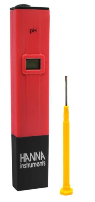 pH-penna, vattentät