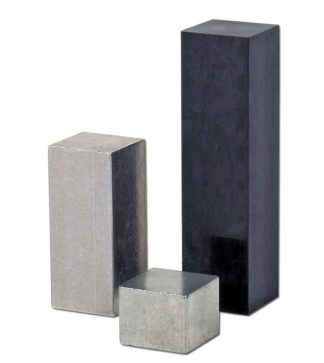 Rätblock med samma massa, olika storlek