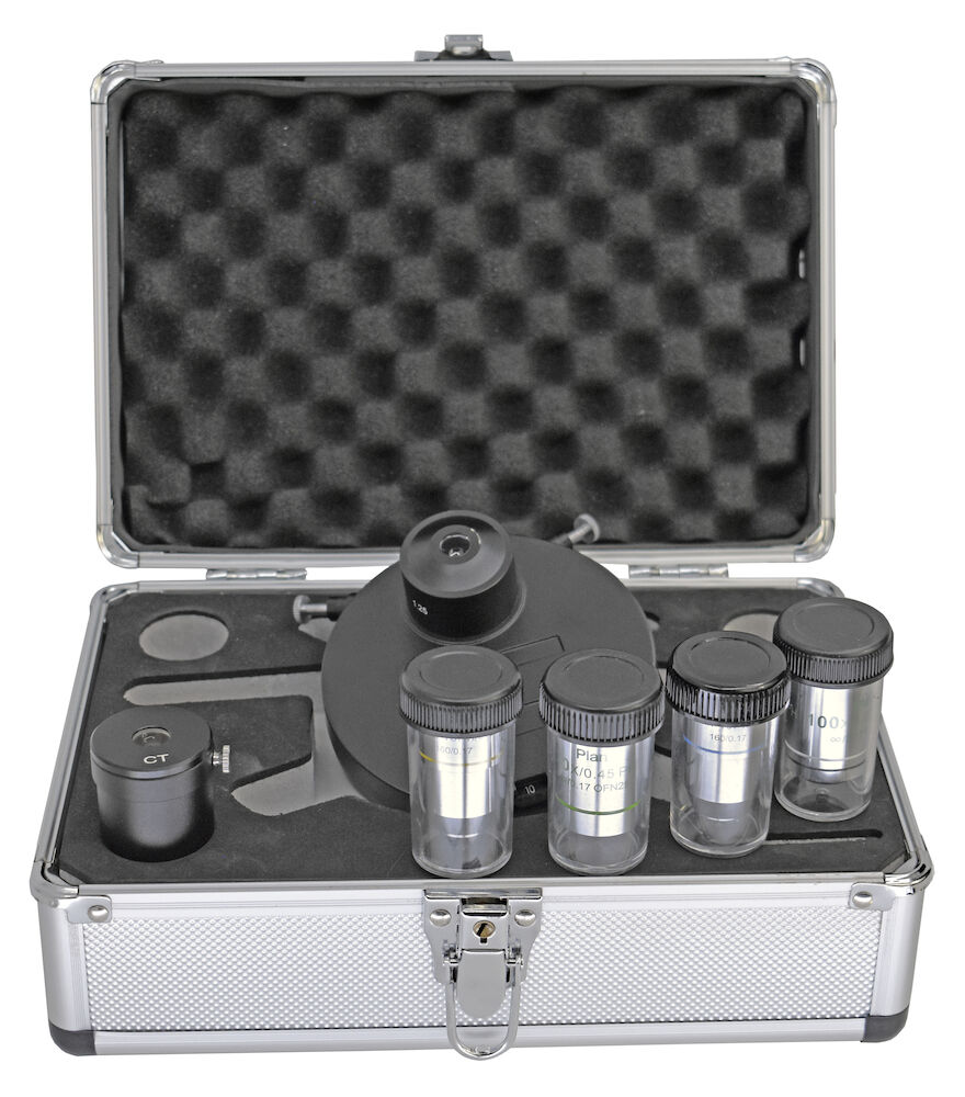 Mikroskop Faskontrast set 10x/20X/40X7100X BMS D3