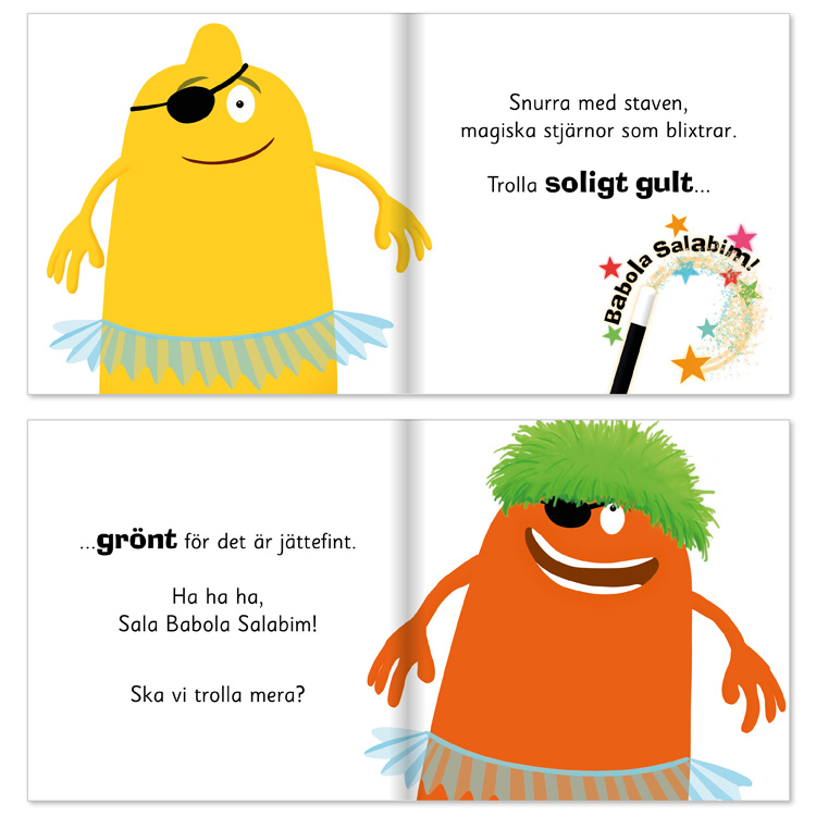Babola salabim Babblarna, bok - Bild 4