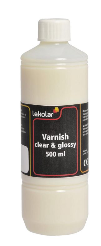 Blank klarlack Lekolar 500ml.