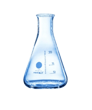 Glas E-kolv 100 ml. 10 st/fp