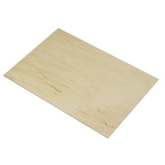 MDF till laserskärare, Lönnfanerad, 10 st/fp