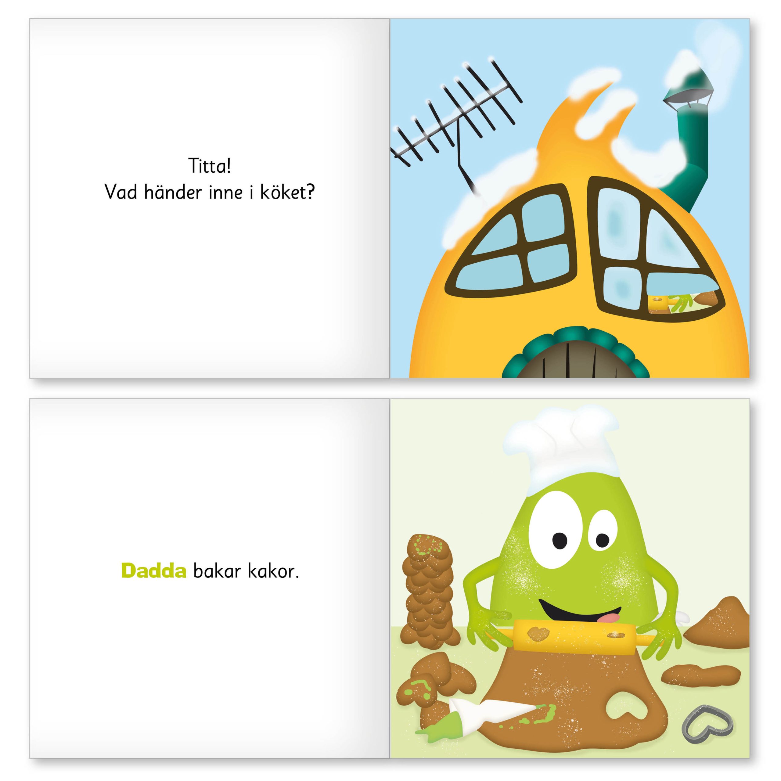 God jul med Babblarna, bok - Bild 4