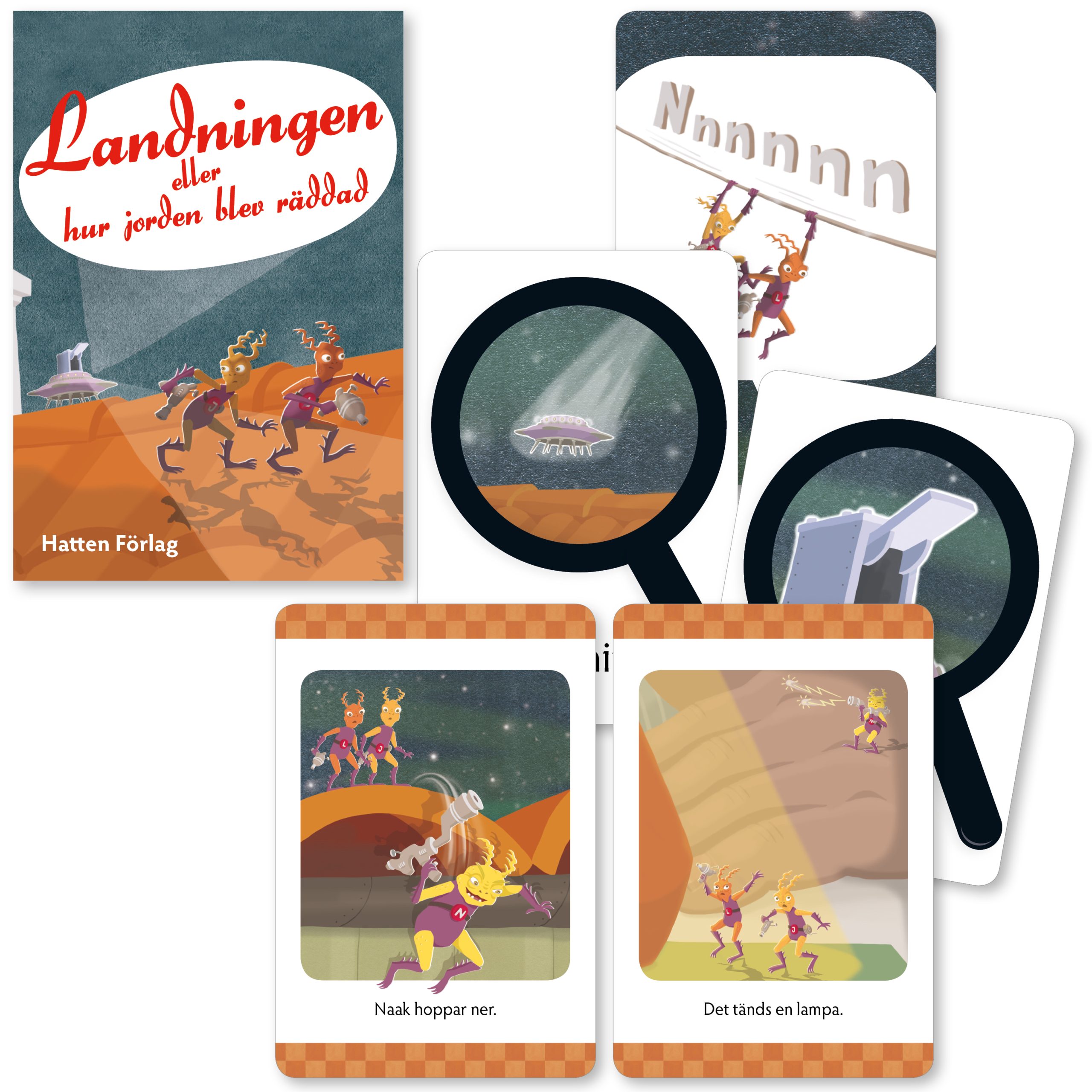 Kortspel - Landningen