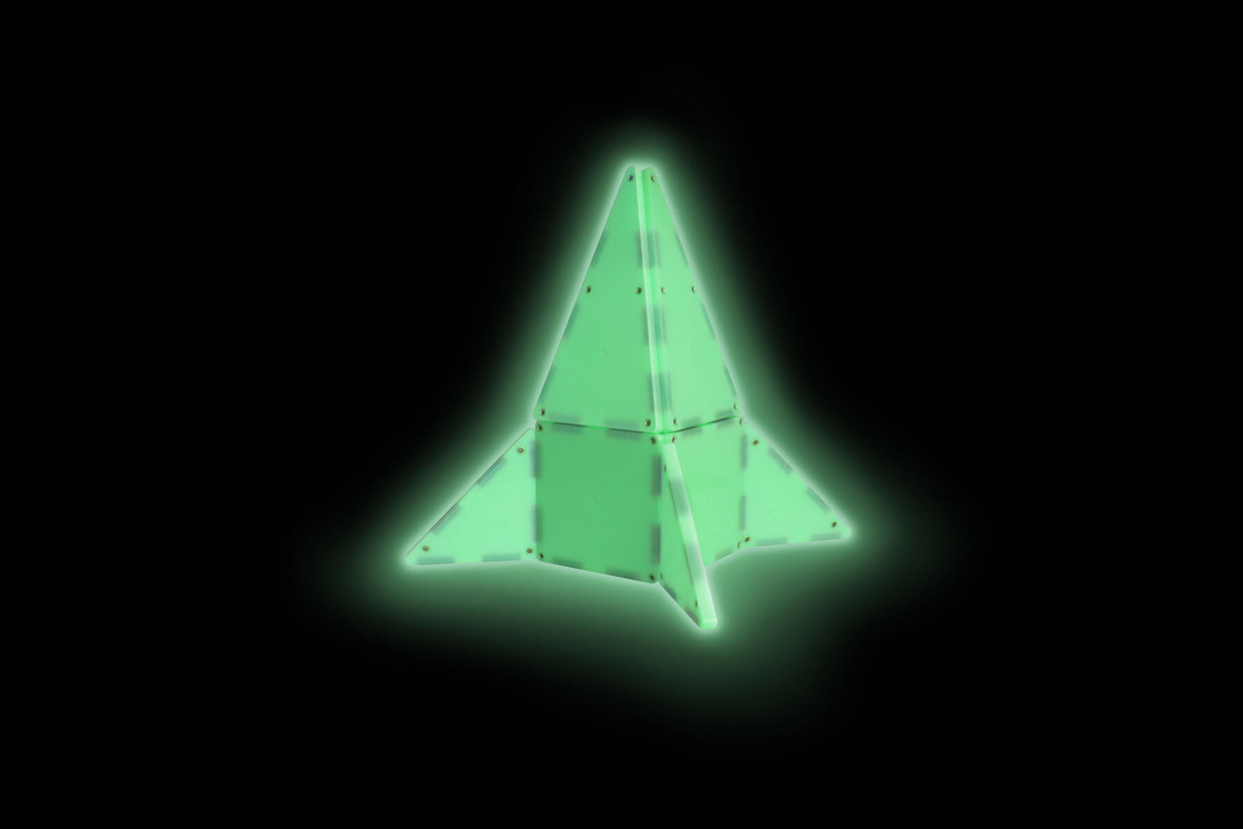 Magna-Tiles Glow, 16 delar