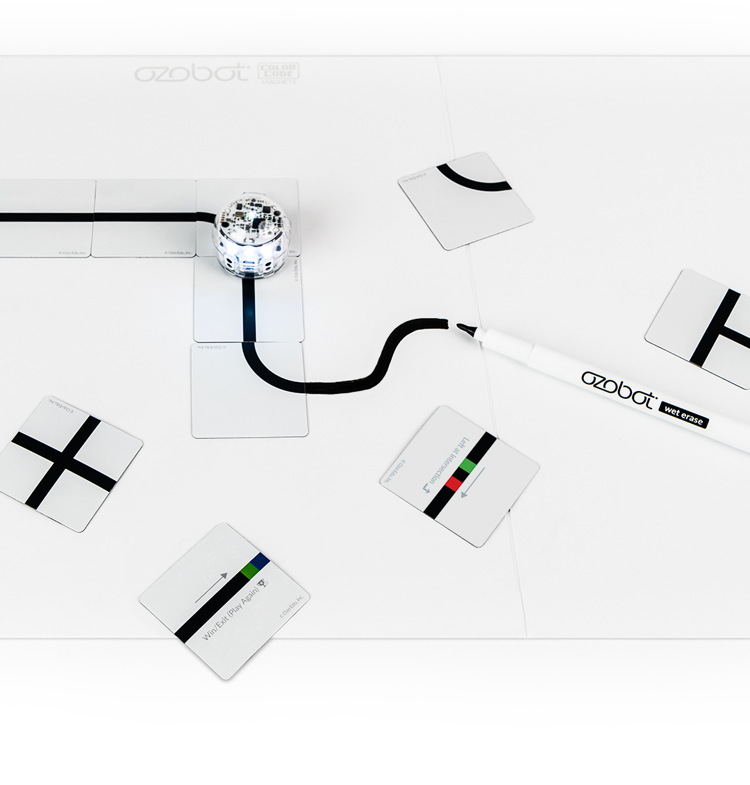 Ozobot Color Code Magnets - Base Kit 36 st/fp - Bild 2