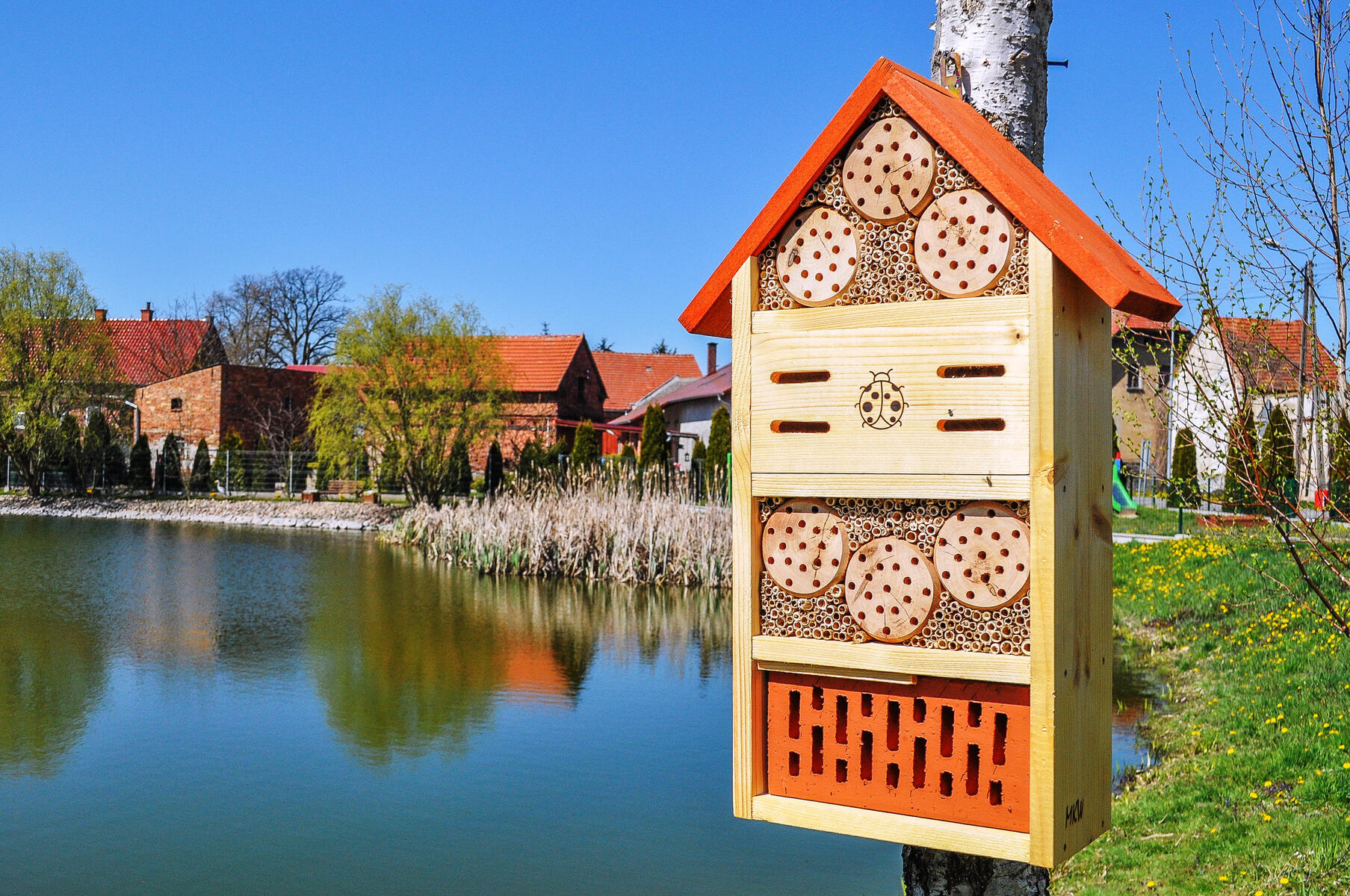 Insektshotell mellan - Bild 3