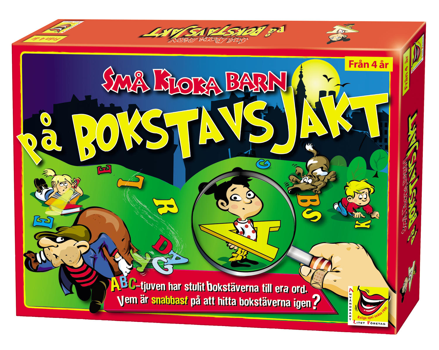 Små kloka barn på bokstavsjakt