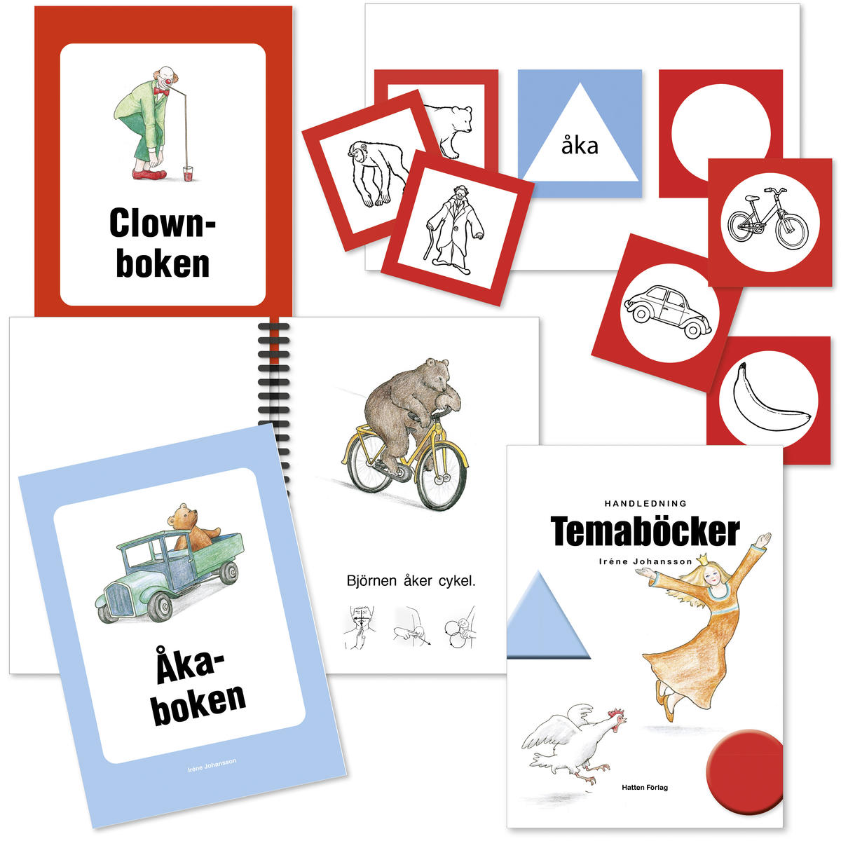 Temaböcker TAKK inkl. ordkort, satsplattor - Bild 2