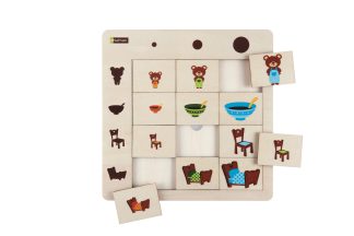 Logikpussel, storlekar