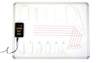 Taveloptik demonstrationssats inkl. laser