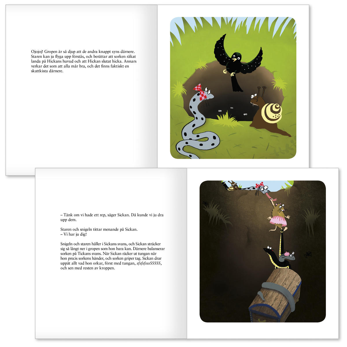Bok - Sickan och skattkartan - Bild 4