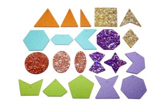 Glittrande Regnbågsformer