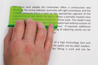 Läslinjal med pil 10st/fp