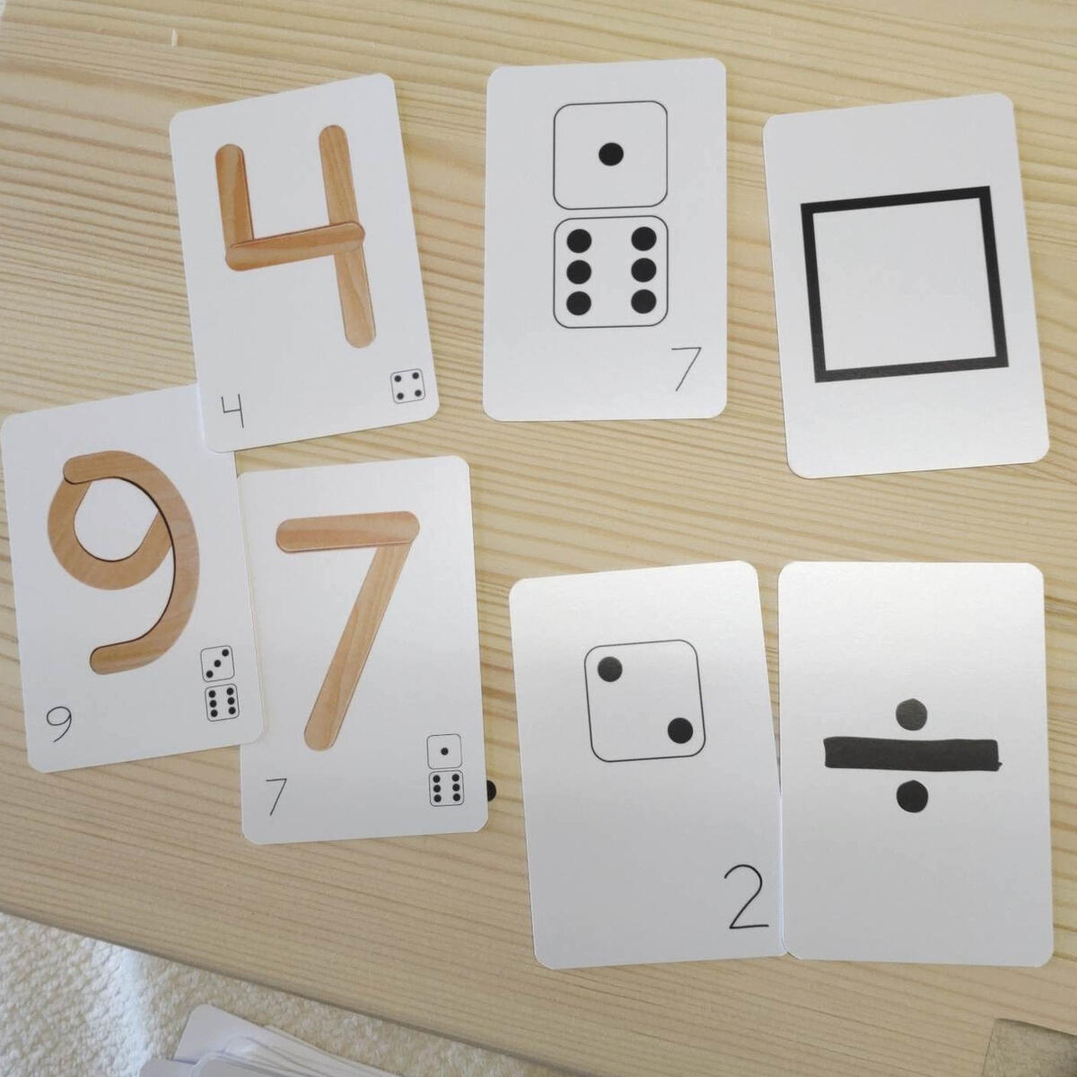 Clicko sifferkortlek för mattelek - Bild 2